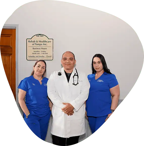 Rehab and Healthcare clinic team